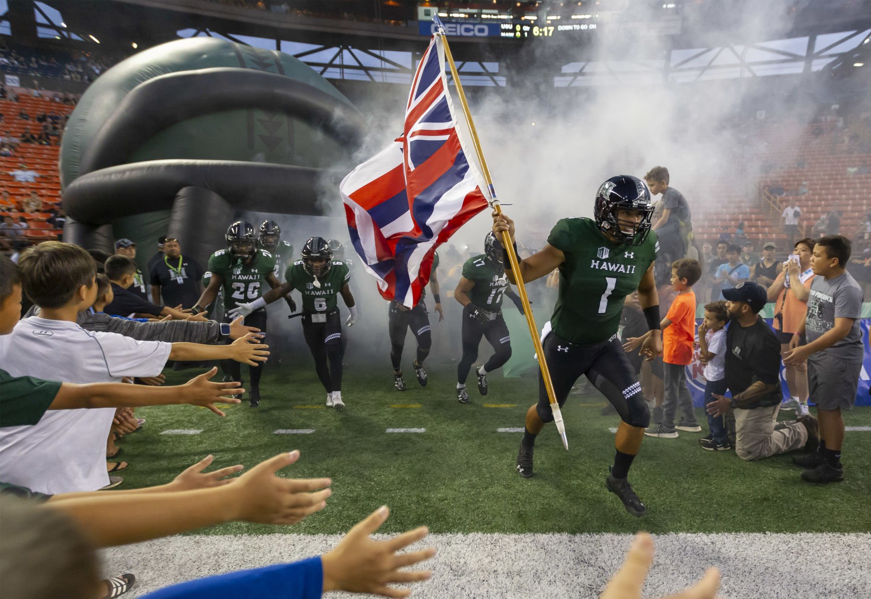 Utah St Hawaii Football